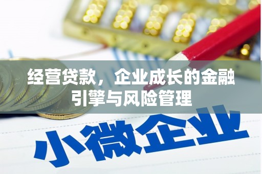 东方经营贷款，企业成长的金融引擎与风险管理